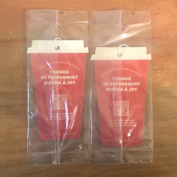 Starbucks car air freshener (2) - Picture 2 of 2